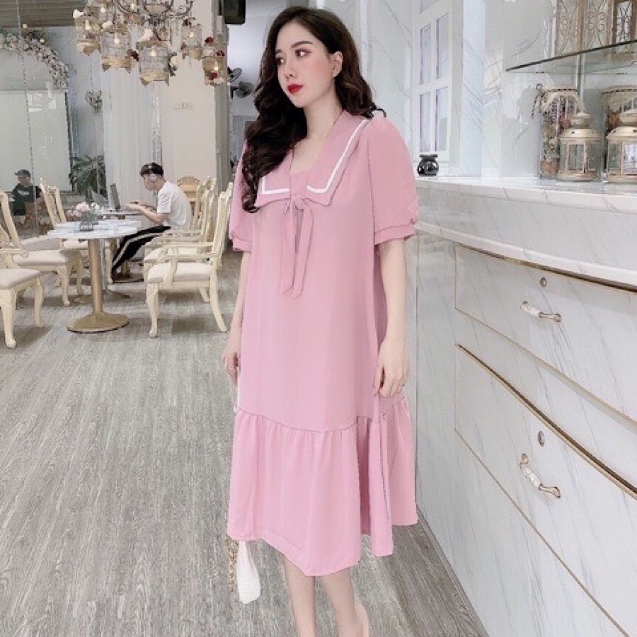 Đầm bầu giá rẻ dự tiệc dễ thương