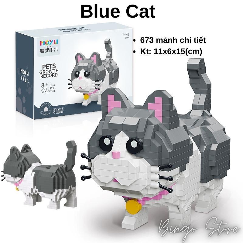 BỘ SƯU TẬP MÔ HÌNH LẮP RÁP THÚ CƯNG SIÊU DỄ THƯƠNG