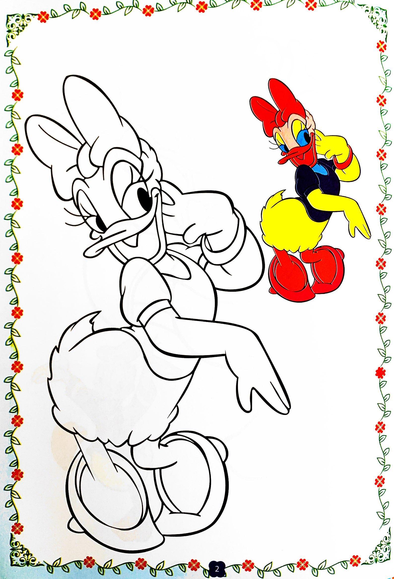 Tô Màu Babies 1 - Donald Và Daisy