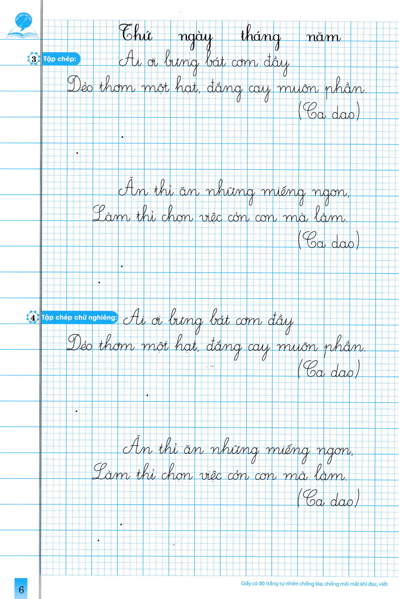 Vở Tập Viết Lớp 3 Toàn Tập  - HA