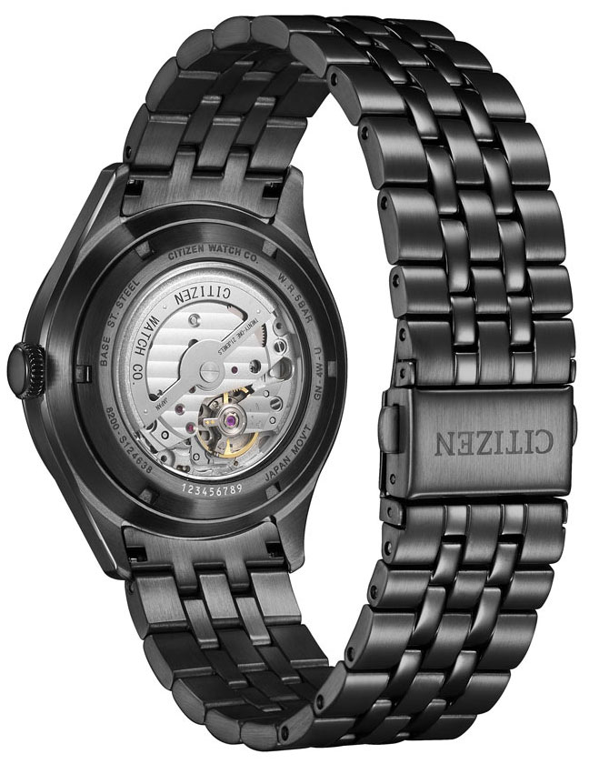 Đồng Hồ Citizen C7 Dây Thép Không Gỉ NH8395-77E - Mặt Đen