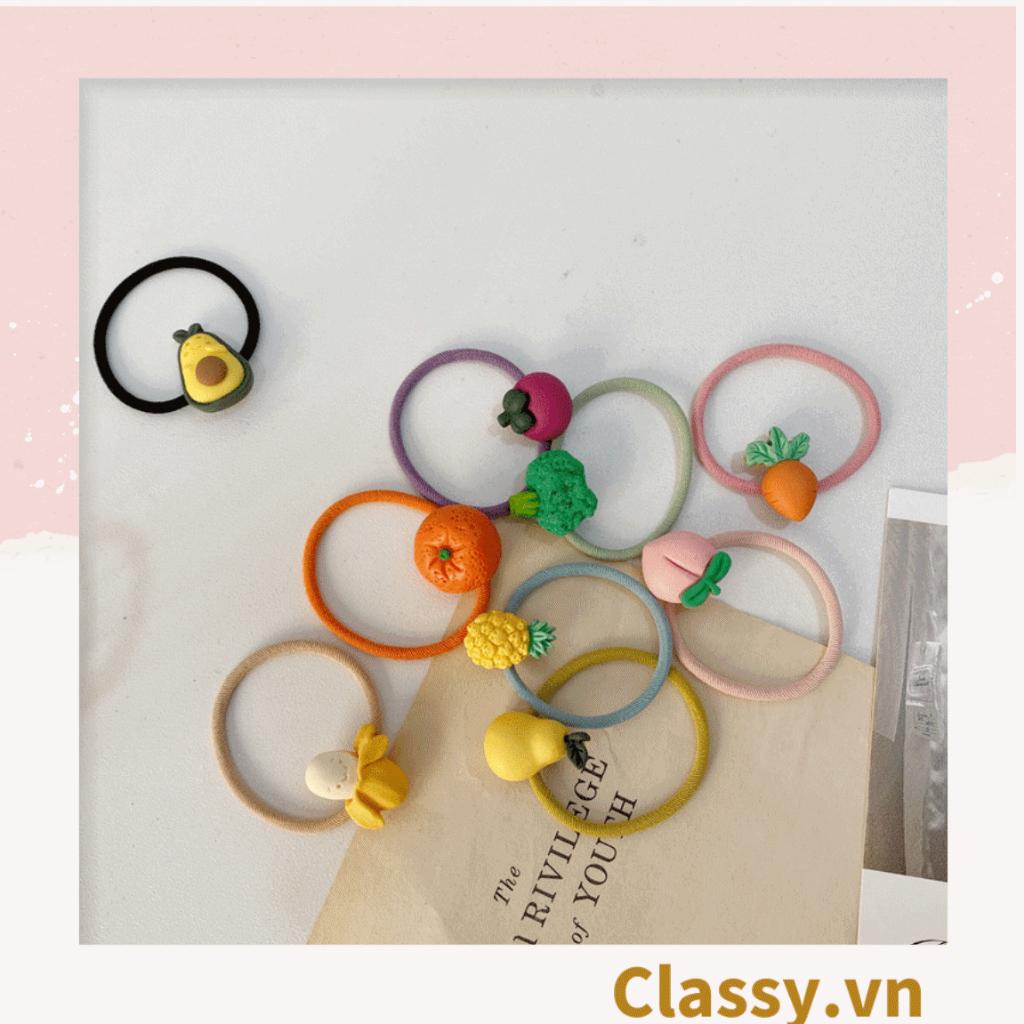 Dây cột tóc Classy phong cách trái cây mùa hè PK1578