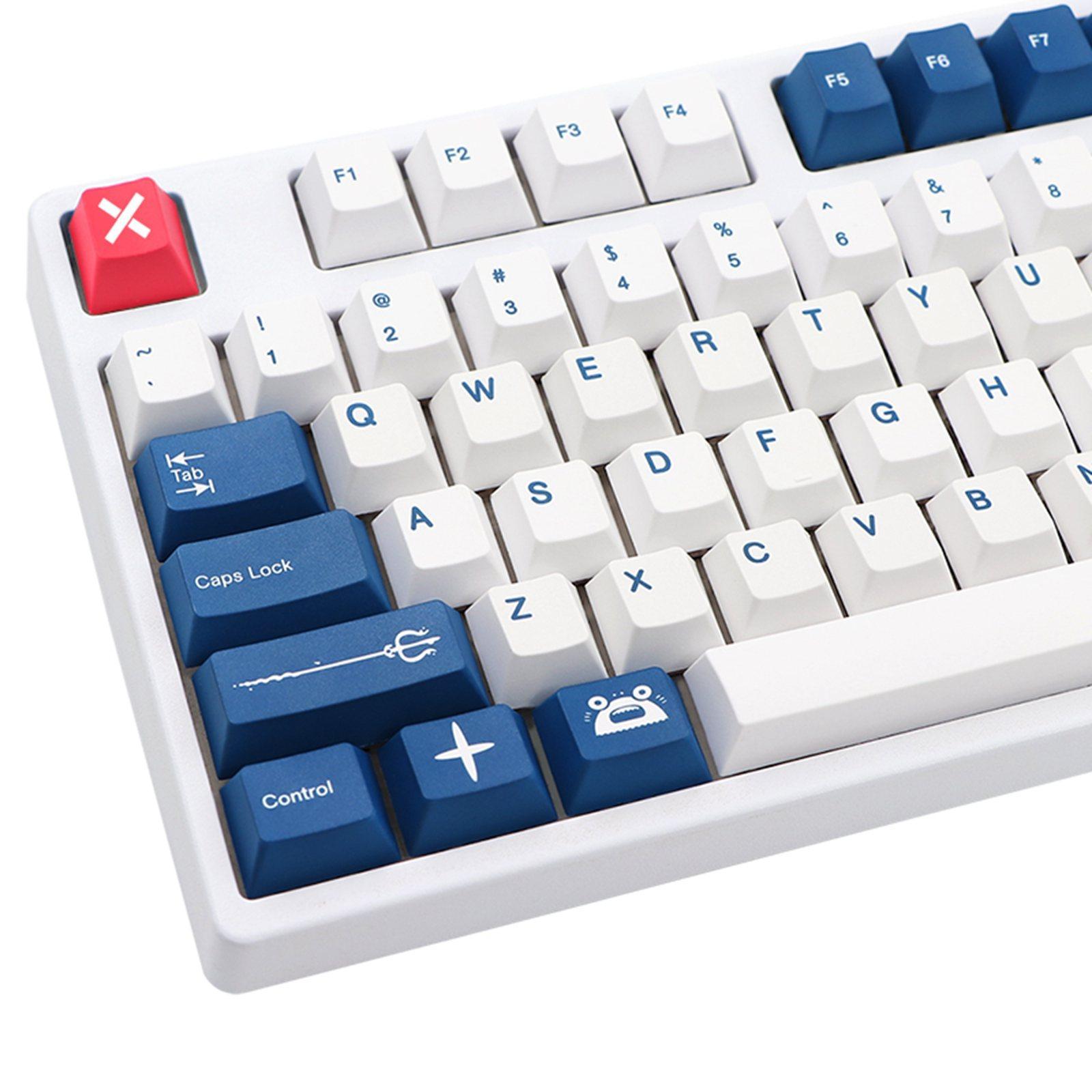 138-Key PBT Cherry for K65 K70 + Mechanical Keyboards