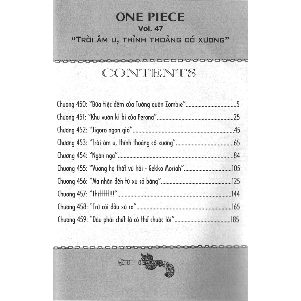 One Piece Tập 47: Trời Âm U, Thỉnh Thoảng Có Xương
