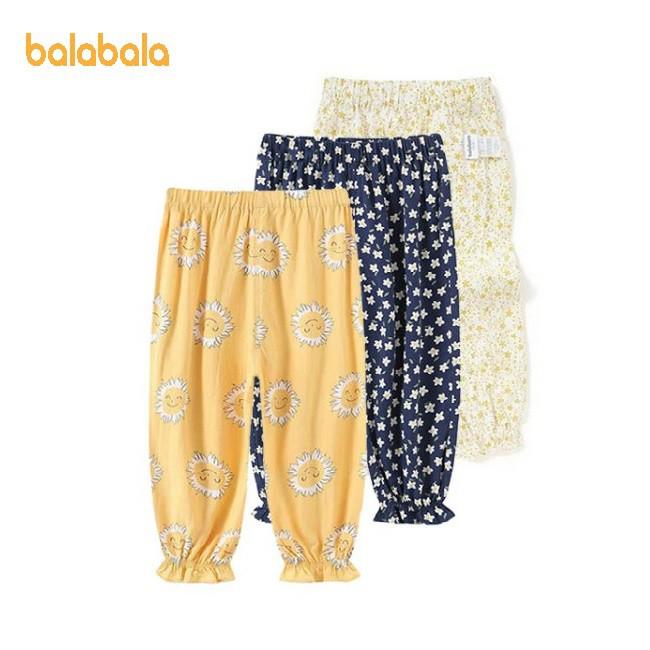 Quần mặc nhà bé gái hoa nhí, quần chống muỗi hãng Balabala