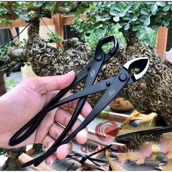 Combo 2 Kìm Cạp Bonsai - Kìm Cạp Tròn + Xéo - Hàng Chính Hãng MSTWA Nhập Khẩu