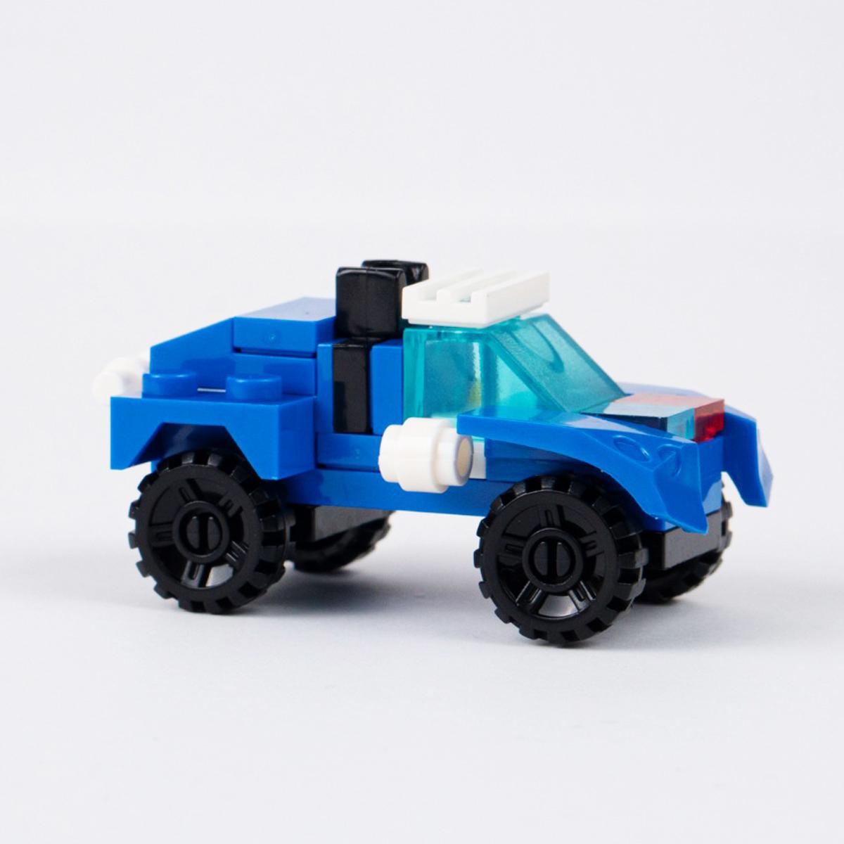 Đồ Chơi Lắp Ráp Robot Cảnh Sát Biến Hình 8 Trong 1 - Police - Toys&amp;Joys 8618 (353 Mảnh Ghép)