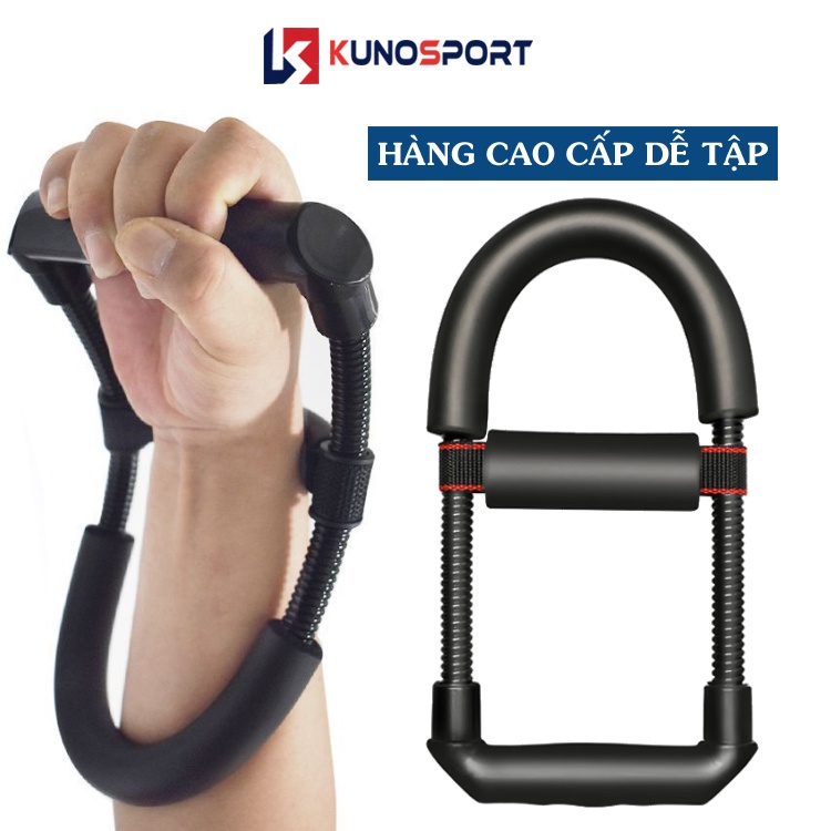 Dụng cụ tập cơ tay chữ U KUNO SPORT tập cơ tay cổ tay loại cao cấp dẻo dễ tập