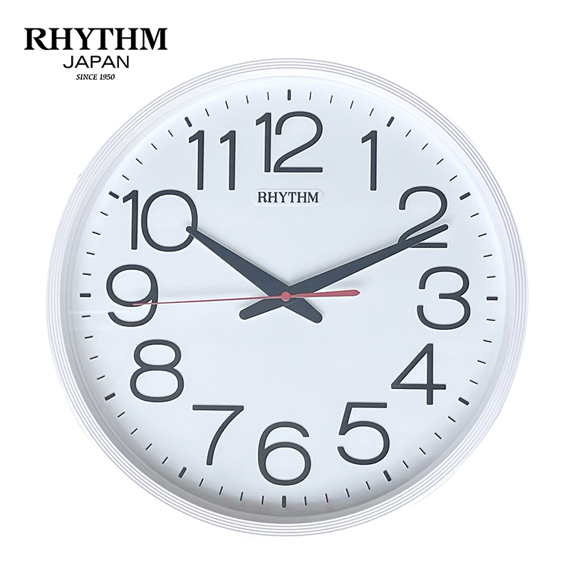 Đồng hồ Rhythm CMG495NR03 Kt 36.0 x 4.4cm, 855g. Vỏ nhựa. dùng PIN