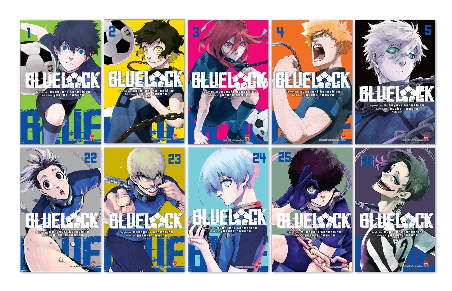 Bộ Truyện BlueLock (Combo 26 Tập )