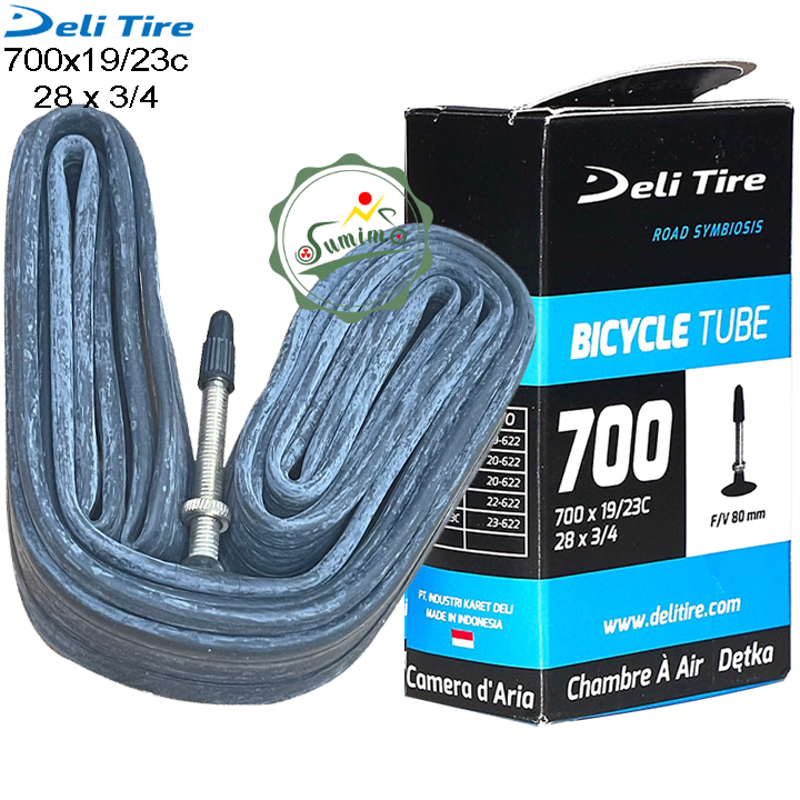 Ruột DELI 700x19-23c van nhỏ