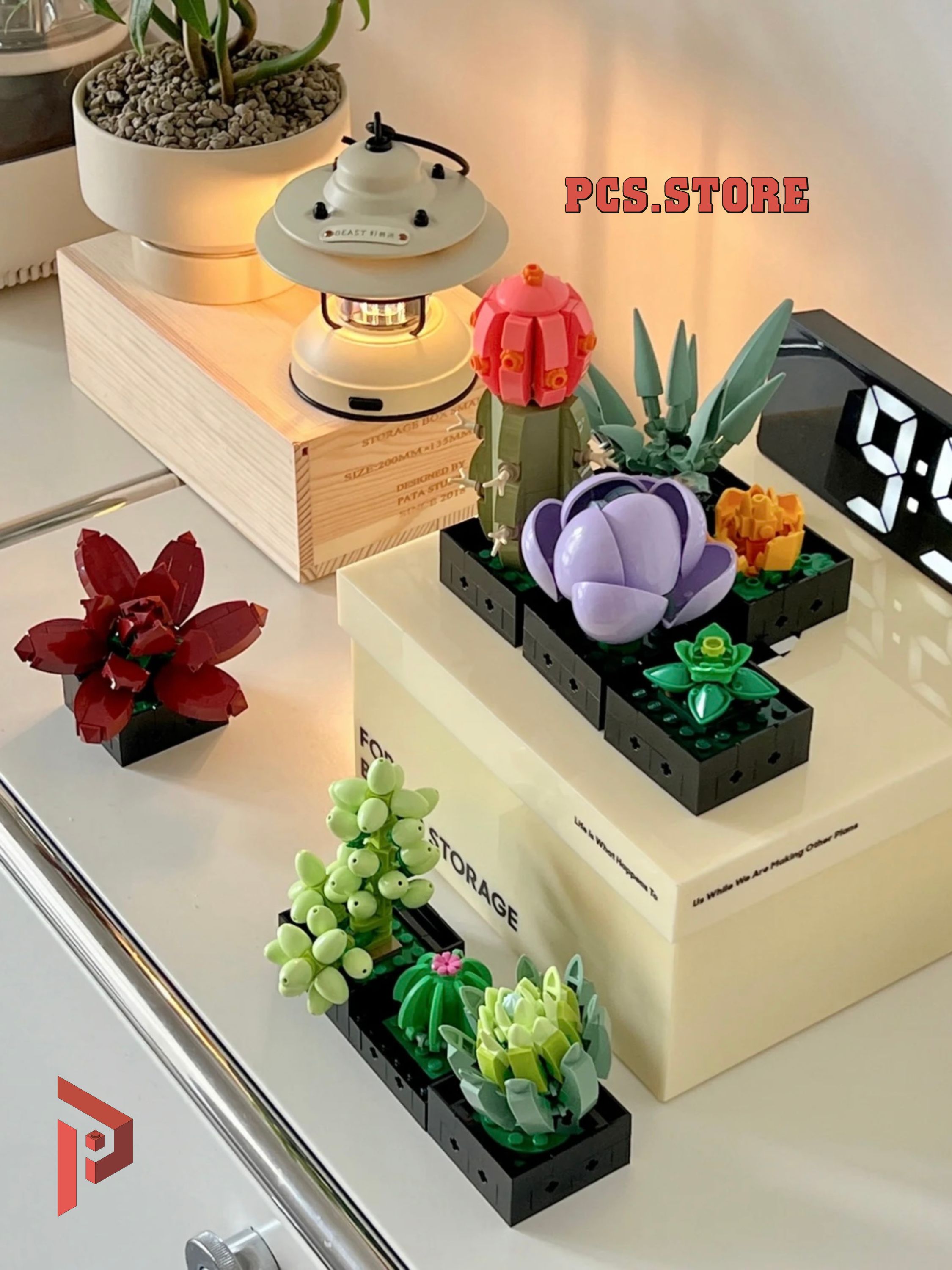 Đồ Chơi Lắp Ráp Mô Hình Hoa Đá - PCS STORE