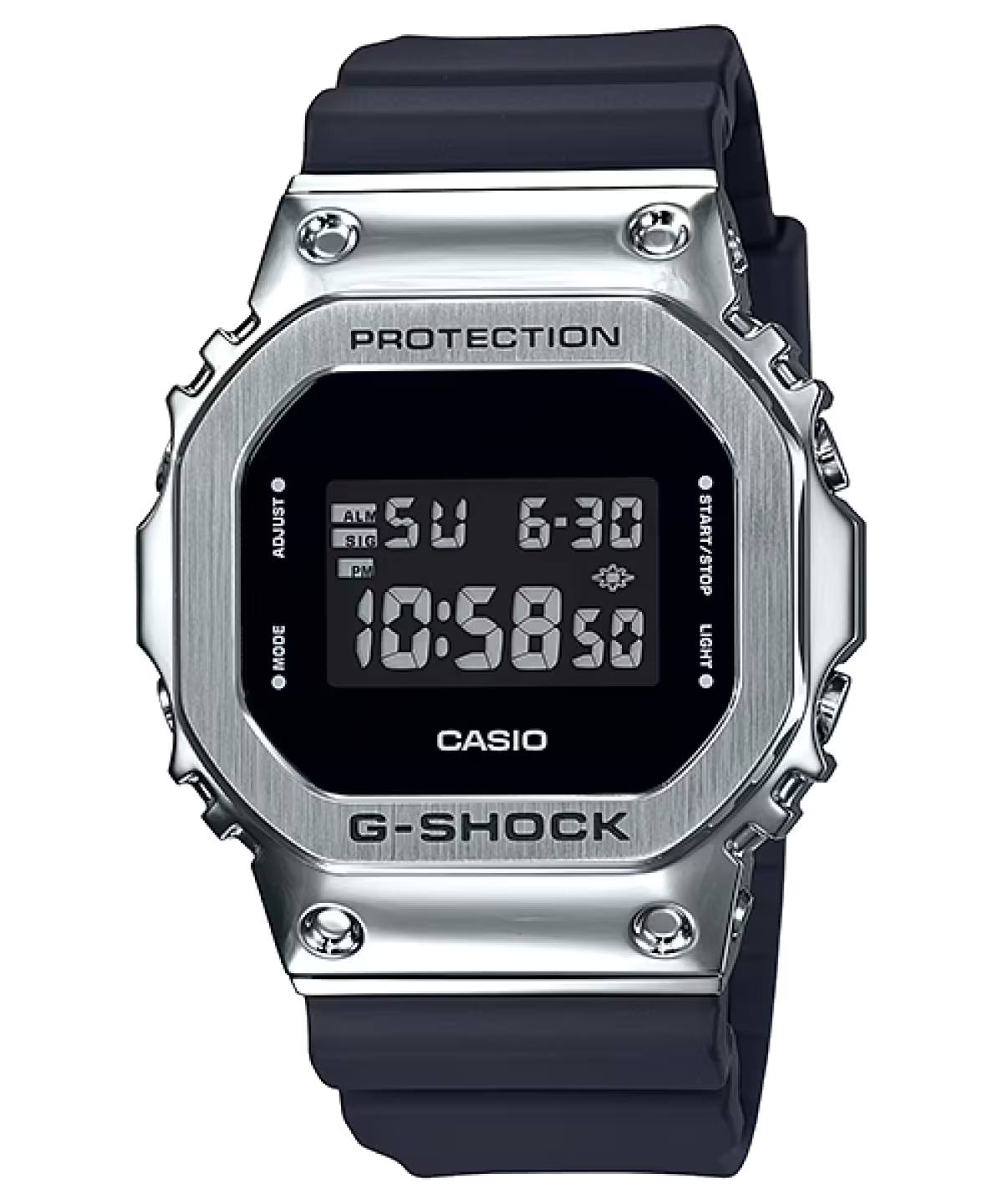 Đồng hồ nam dây nhựa Casio G-Shock chính hãng GM-5600-1DR