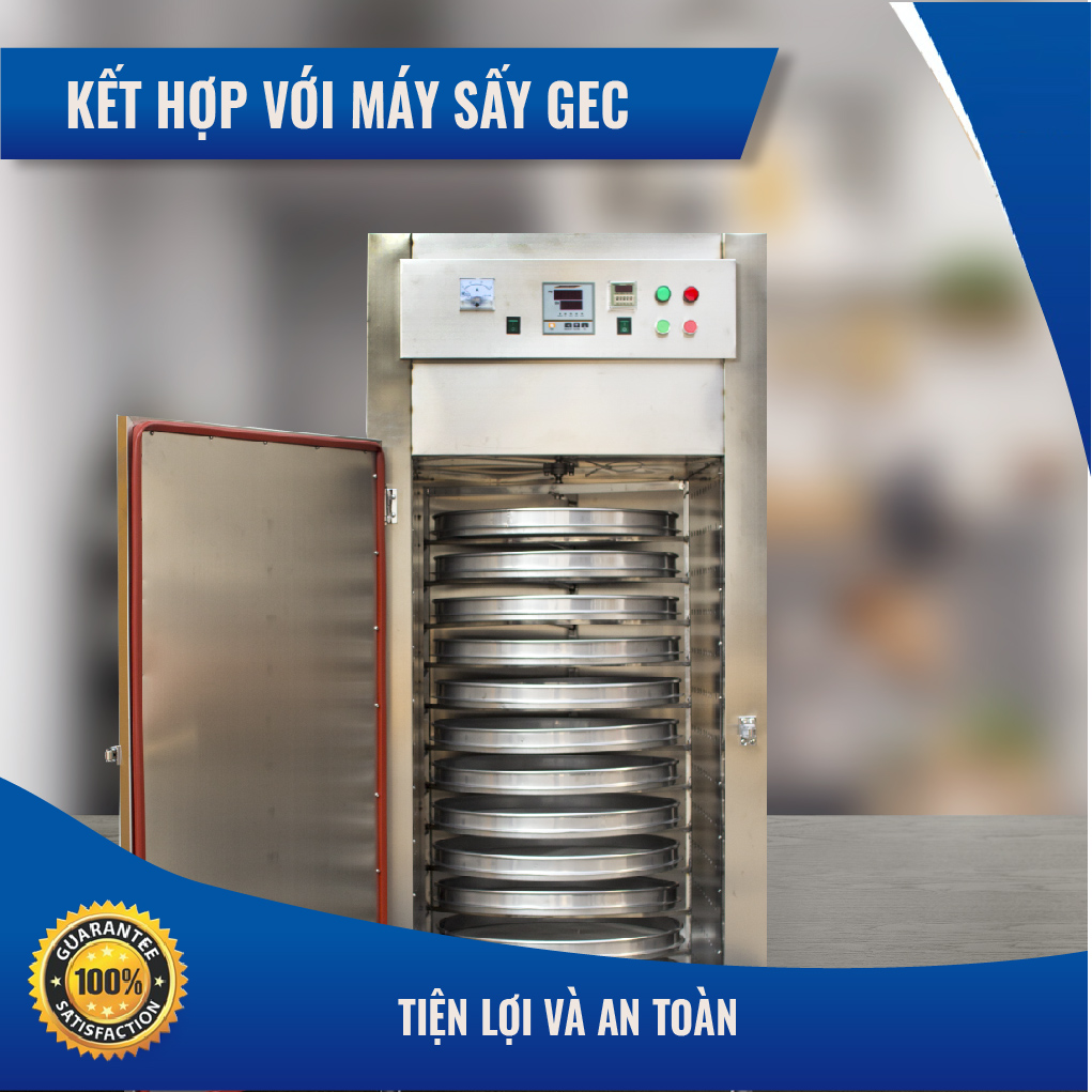 Khay Sấy Thực Phẩm Tròn GEC/ Khay Tròn Máy Sấy GEC. Chất Liệu Inox Cao Cấp, Lỗ Lưới Siêu Nhỏ Giúp Sấy Được Mọi Thực Phẩm- Hàng Nhập Khẩu Chính Hãng Thái Lan