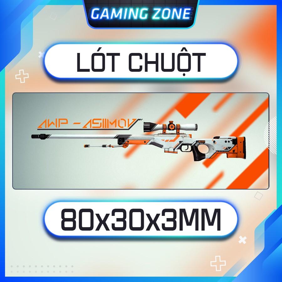 Lót chuột, bàn di chuột chơi game AWP Assimov chống trượt siêu bền siêu đẹp