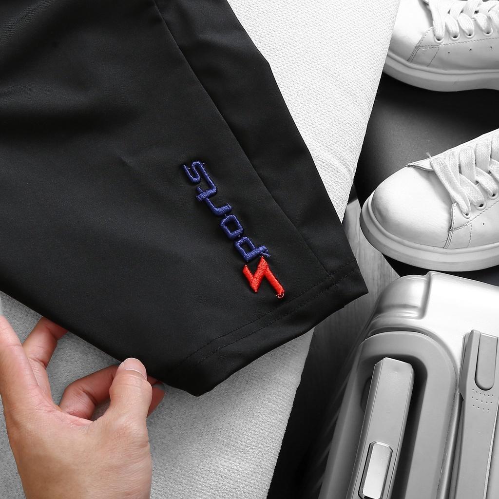 [P0094] Quần thể thao Sport chất liệu thun lạnh co giãn 4 chiều (HÀNG XUẤT KHẨU) - Xanh đen