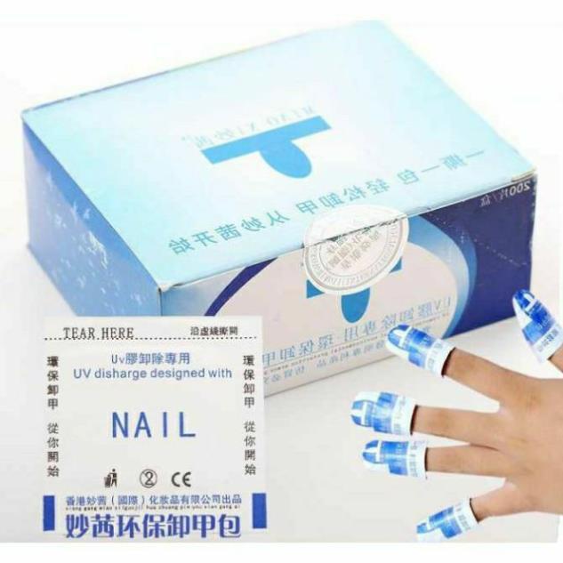 Giấy Ủ Tháo Gel Tay