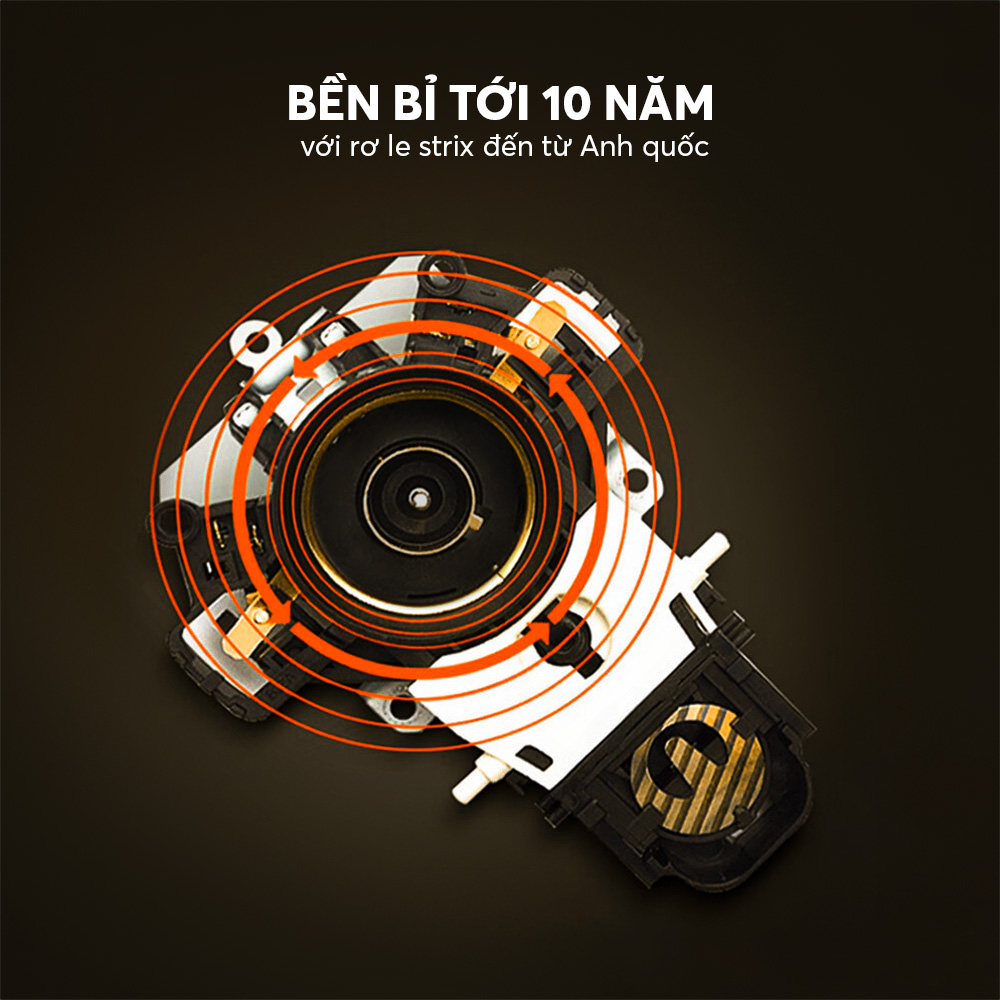 Ấm Đun Nước Siêu Tốc Elmich KEE-9145 1.6L 2100W, Hàng Chính Hãng, Công Tắc Thông MInh - JoyMall