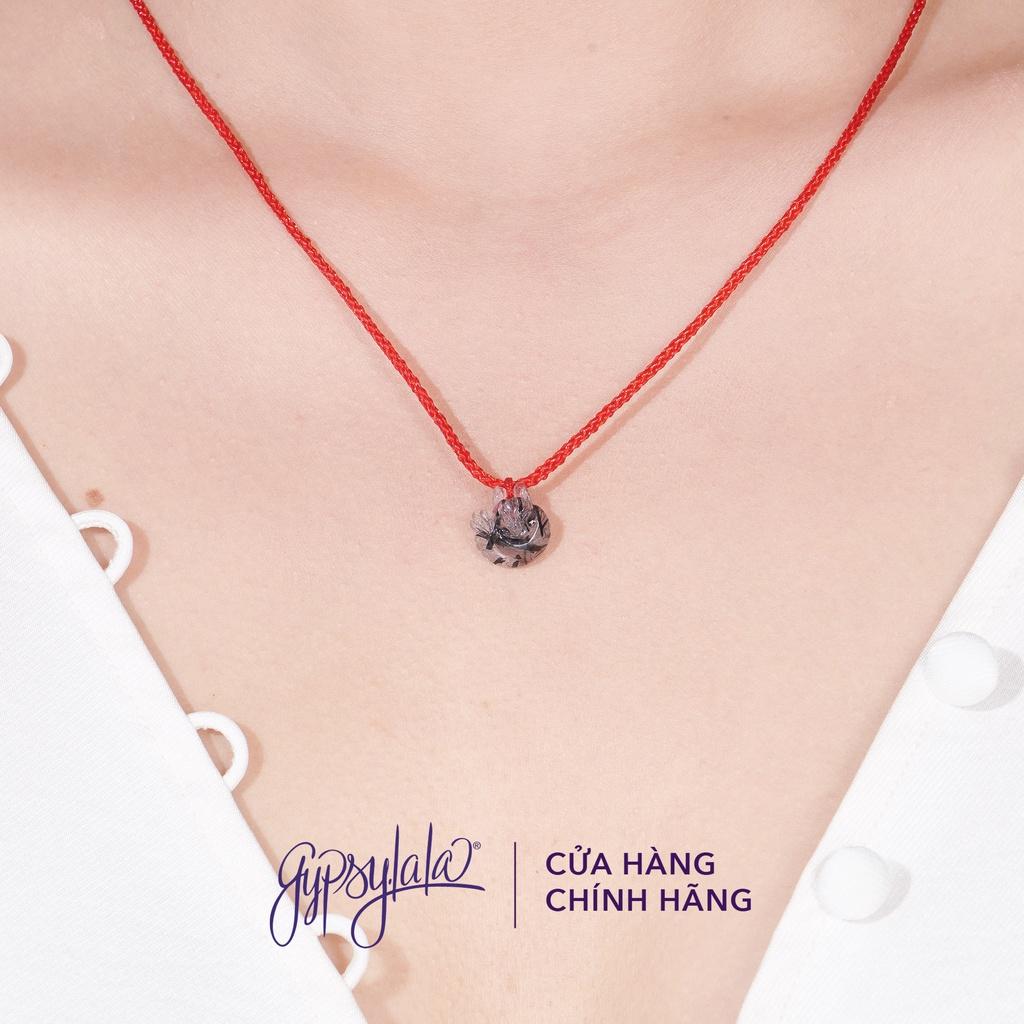 Dây chuyền Hồ Ly Thạch Anh Tóc Vàng - Nâu - Đen SP003819 Gypsy.lala