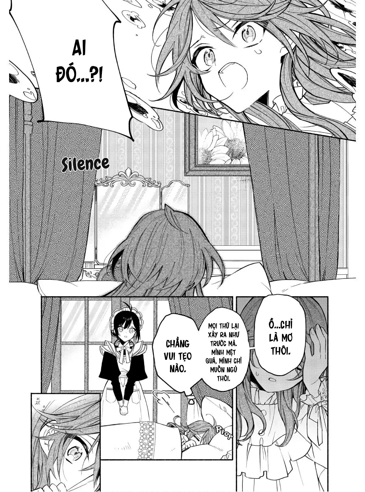 vì đã trở về thân phận ác nữ nên tôi nghĩ mình sẽ chạy trốn khỏi hoàng tử CHƯƠNG 1.2 2