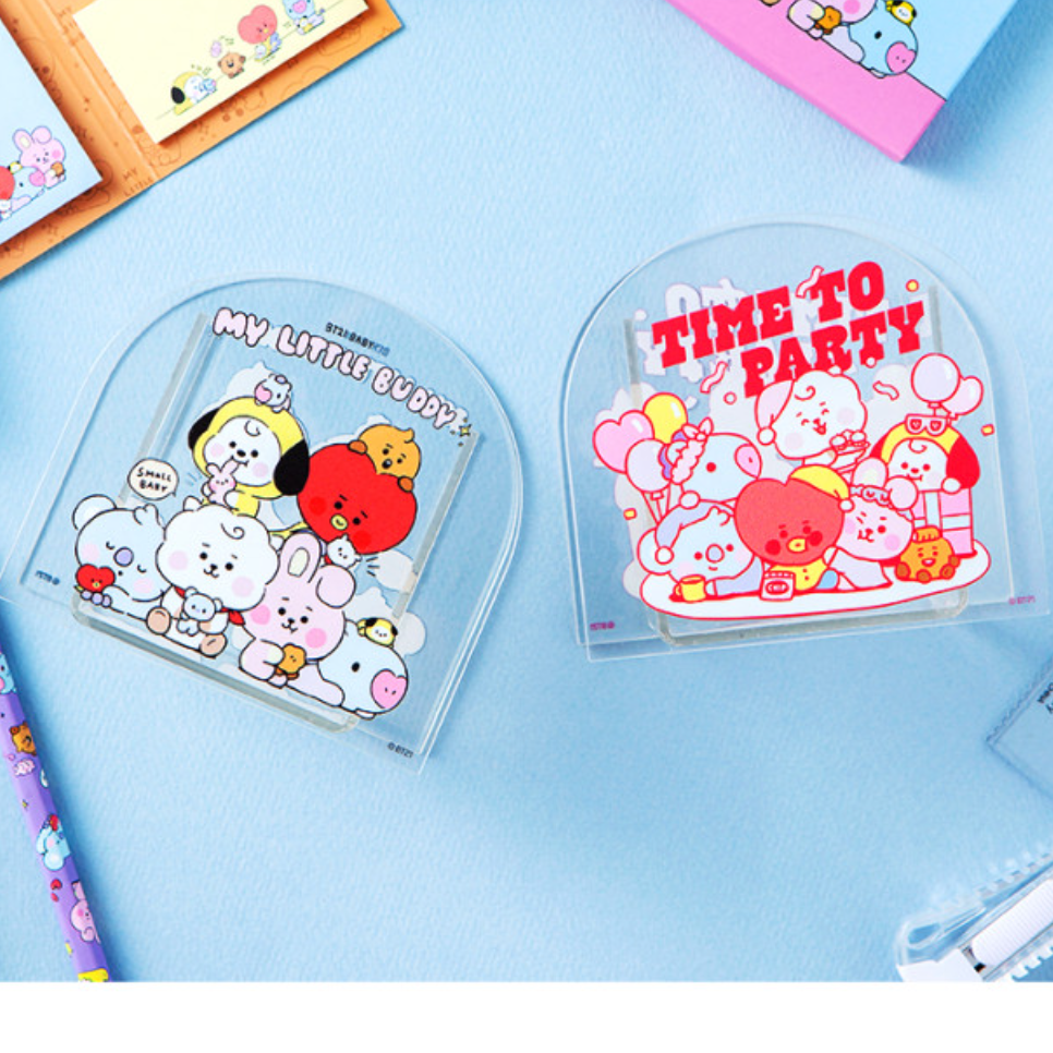 Khay cắm bút BT21 phiên bản My little buddy Pen Holder-Hàng chính hãng