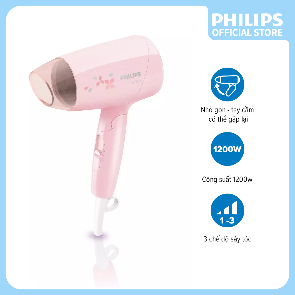 Máy sấy tóc Philips BHC01000 - Dễ dàng chăm sóc tóc của bạn