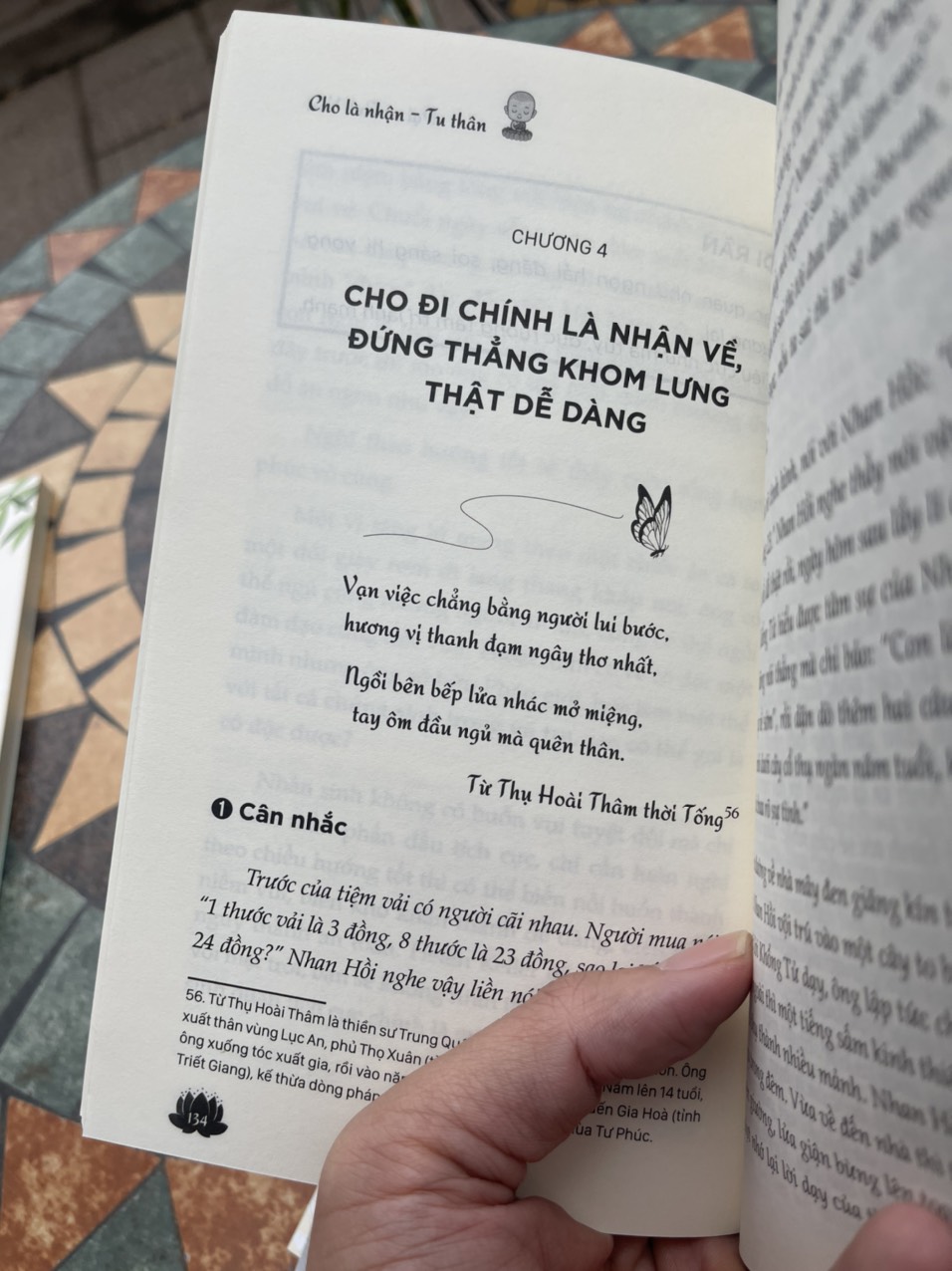 CHO LÀ NHẬN: Tu thân – Đại Sư Tinh Vân – Lê Minh Châu dịch – Bizbooks – NXB Hồng Đức