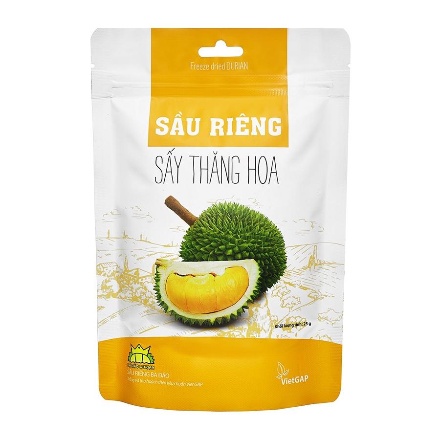 Sầu riêng sấy thăng hoa ( Túi ) - Sầu riêng BA ĐẢO