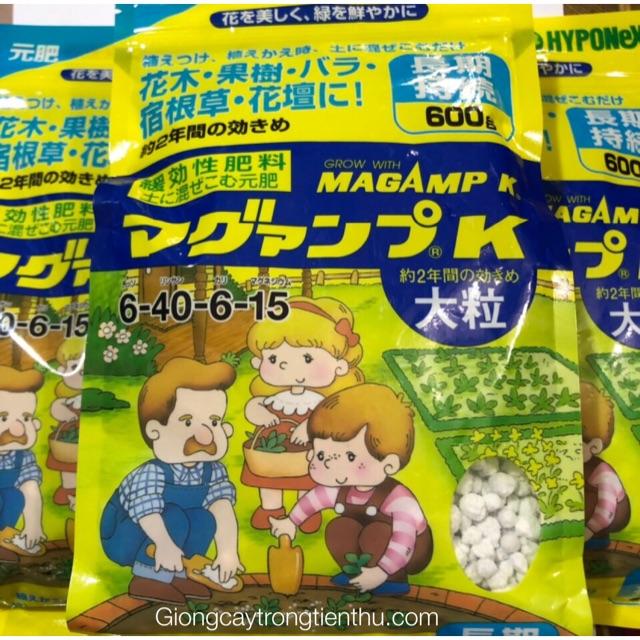 PHÂN BÓN HYPONEX MAGAMP K HẠT LỚN NPK-Mg:6-40-6-15