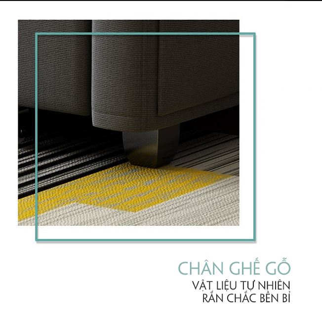 GIƯỜNG SOFA THÔNG MINH GẤP GỌN KHUNG THÉP CHỊU LỰC. KT 1m6 x 1m9 TẶNG KÈM 3 GỐI CÙNG TONE Nội Thất Juno Sofa