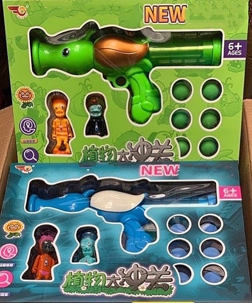 Đồ chơi đẩy xốp bông hộp nhỡ cho trò chơi hoa quả nổi giận plants vs zombies phiên bản đặc biệt (mẫu ngẫu nhiên)