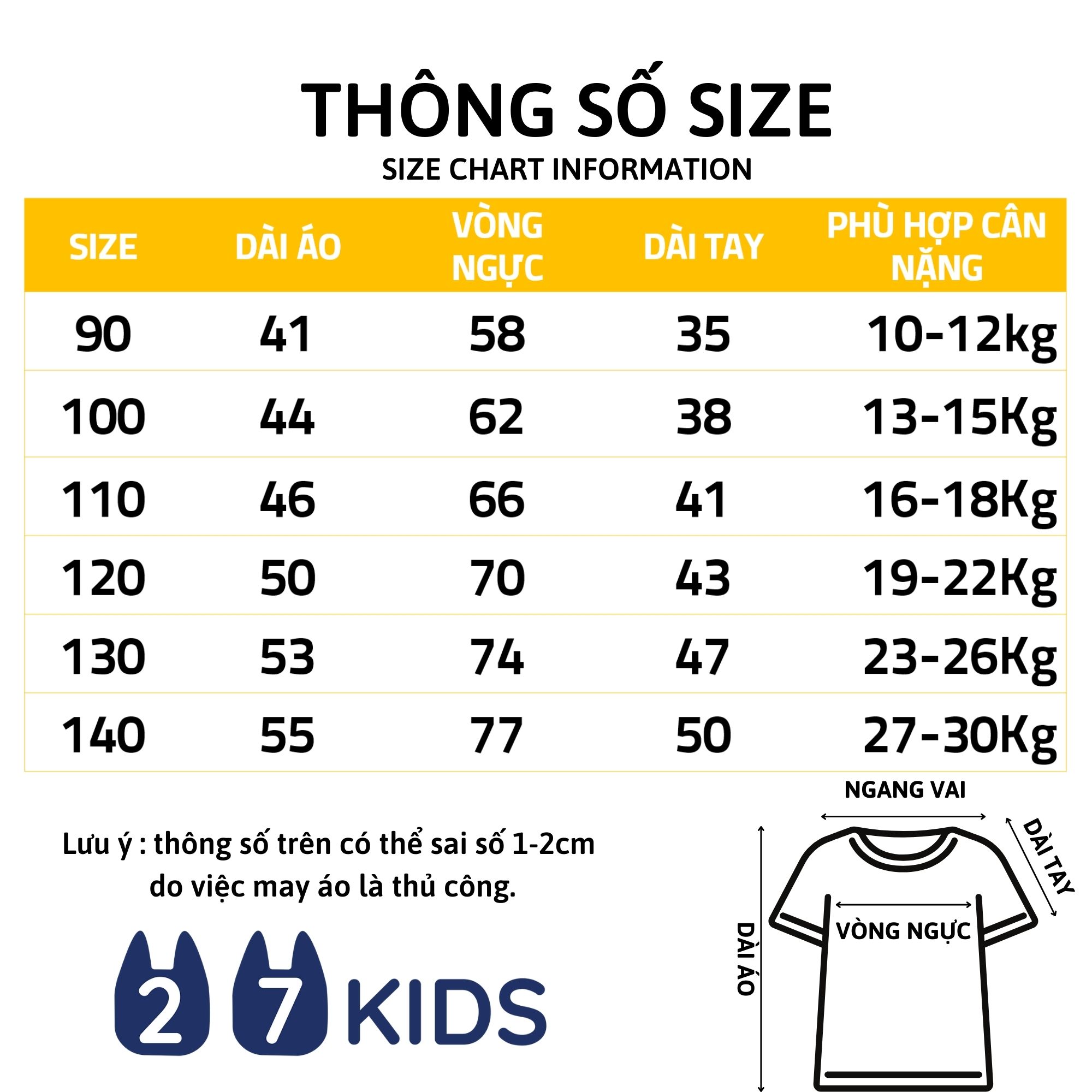 Áo thun dài tay bé gái 27Kids 27Home áo thu đông nữ 100% Cotton cho trẻ từ 2-10 tuổi GLTS1