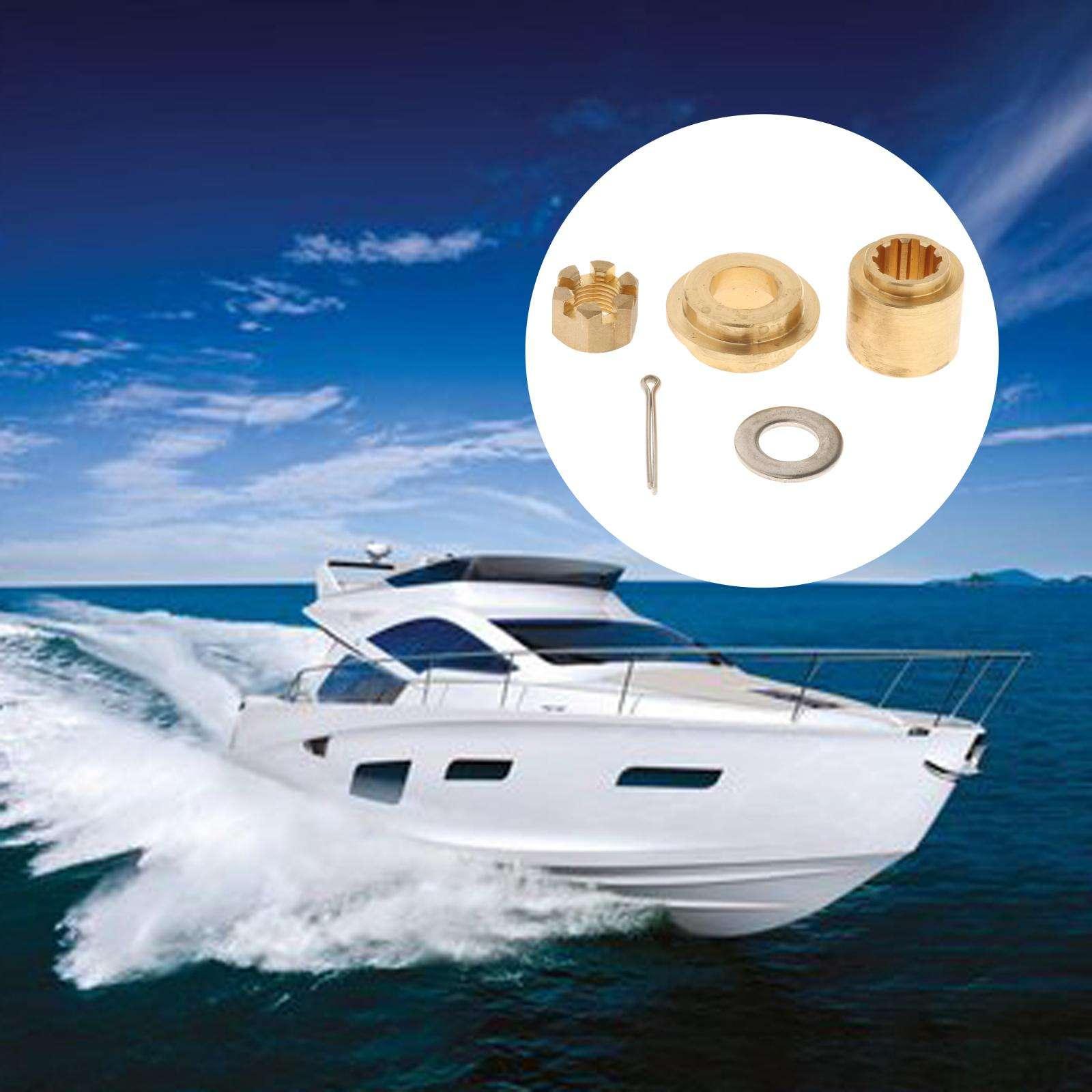 Propeller Installation Nut KIT for Yamaha 20 25 30HP Spacers Boat Parts