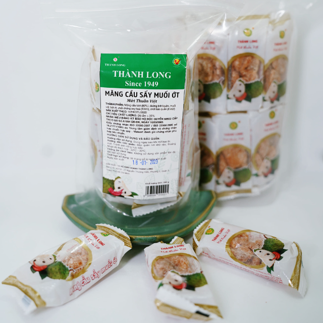 MỨT MÃNG CẦU SẤY MUỐI ỚT THÀNH LONG 200G