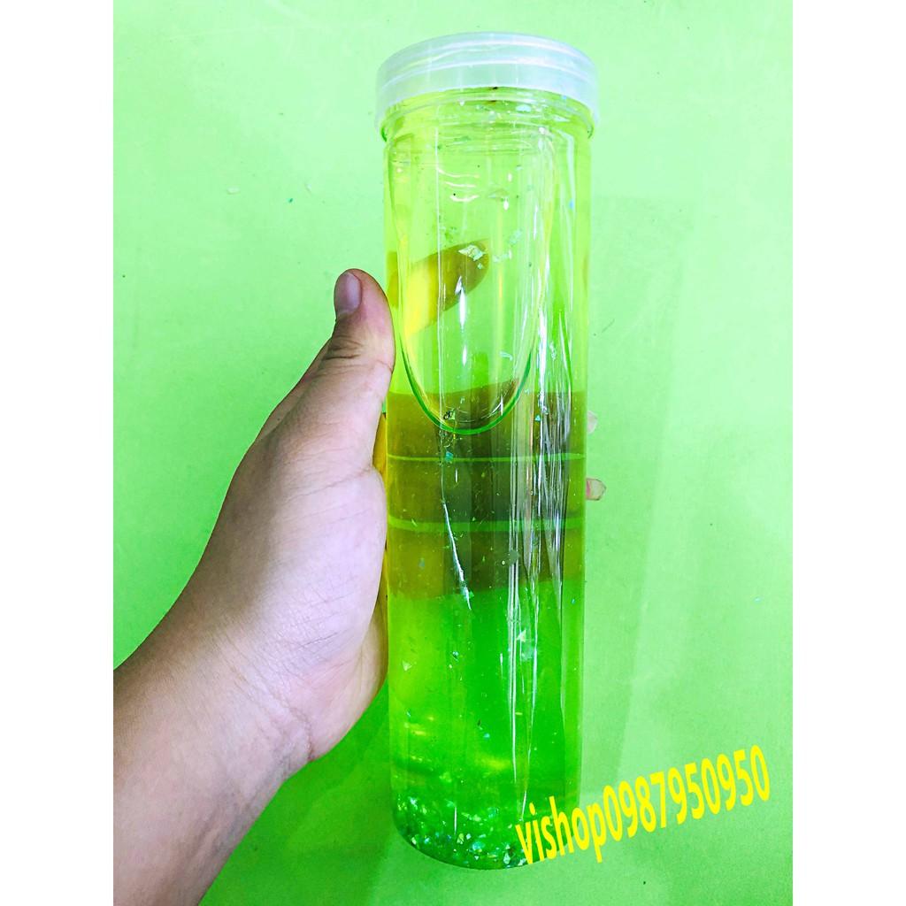 SLIME LỌ KIM TUYẾN THỦY TINH LOẠI TO cực đẹp thiết kế độc đáo ấn tượng Đồ chơi Slam Gudetama