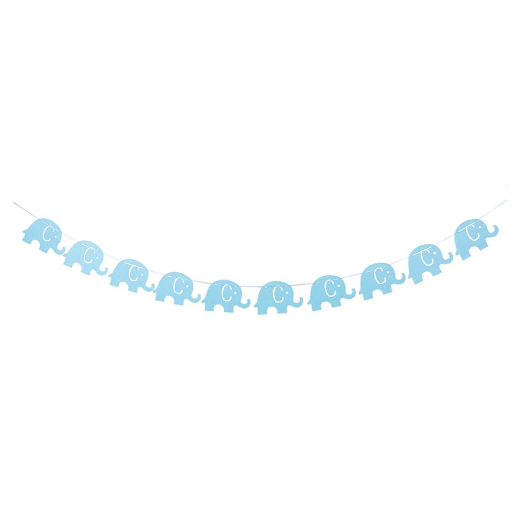 10 Pieces Kids Baby Shower Girl Boy Bunting Garland Hanging Banner Flags CHRISTENING PARTY