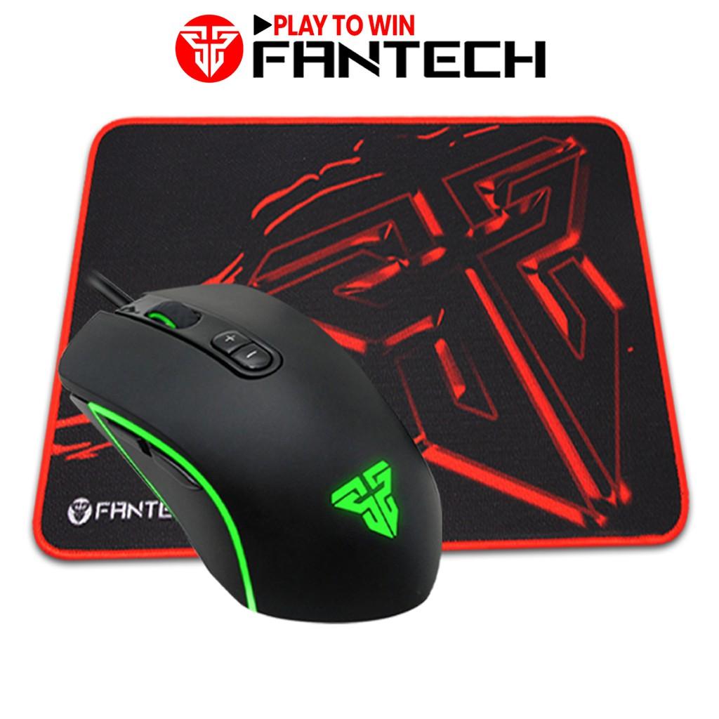 Combo Gaming FANTECH Tiêu Chuẩn Chuột X9 THOR + Lót Chuột MP25/MP292 - Hàng chính hãng