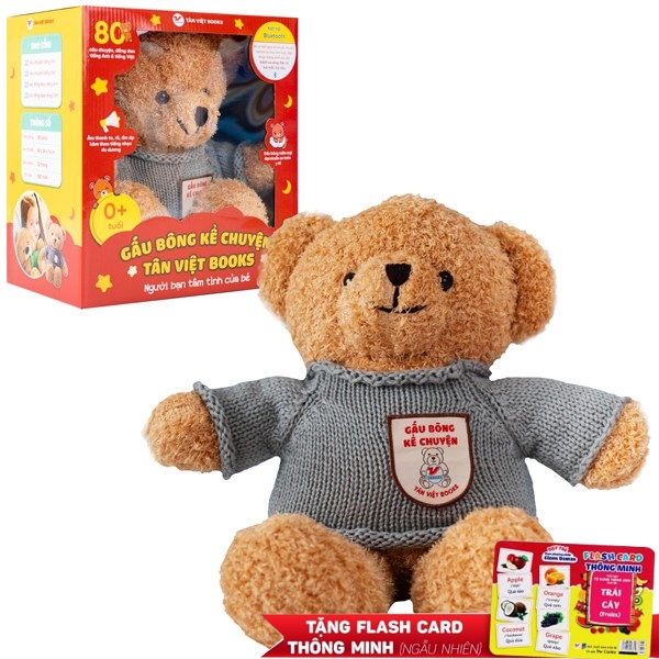 Sách Gấu Bông Kể Chuyện - Người Bạn Tâm Tình Của Bé - Tân Việt