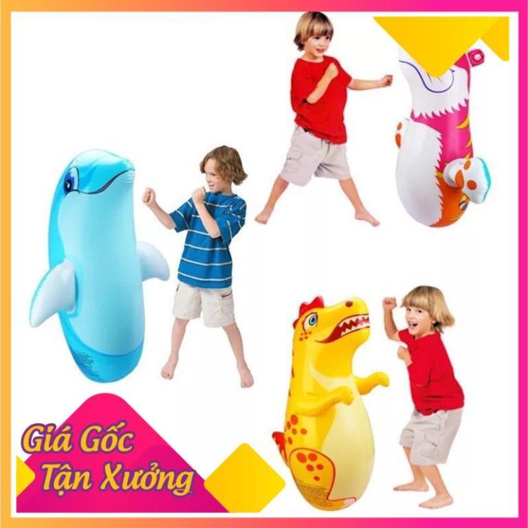 Lật Đật Bơm Hơi Nhiều Hình Cho Bé 97x61cm FREESHIP  TP'S