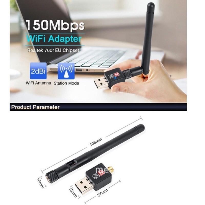 USB thu wifi cho máy bàn - laptop 802.IIN