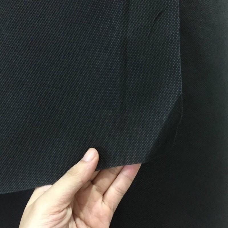 Vải không dệt màu đen dầy khổ 1,6m ~ 1m