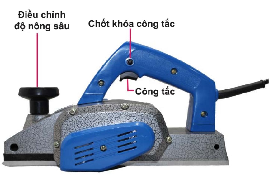 Máy bào bàn mini (Chuyển đổi thành máy cầm tay)