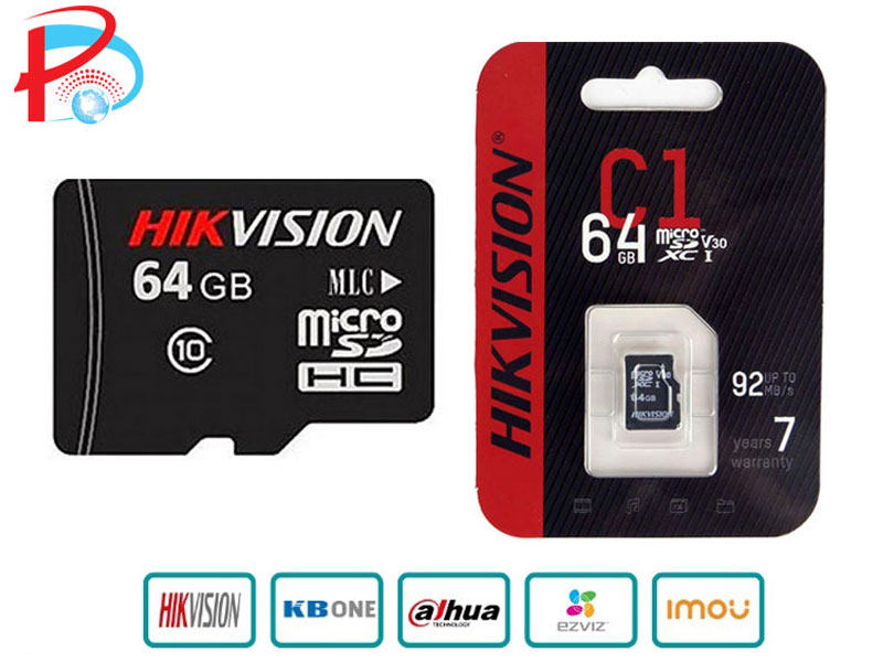 Thẻ Nhớ Chuyên Dùng Cho Camera Mirco SD Hikvision 128G - Hikvision 64G - Hikvision 32GB - 92MB/s, Chuyên Ghi Hình Cho Camera và Máy Ảnh - Hàng Chính Hãng