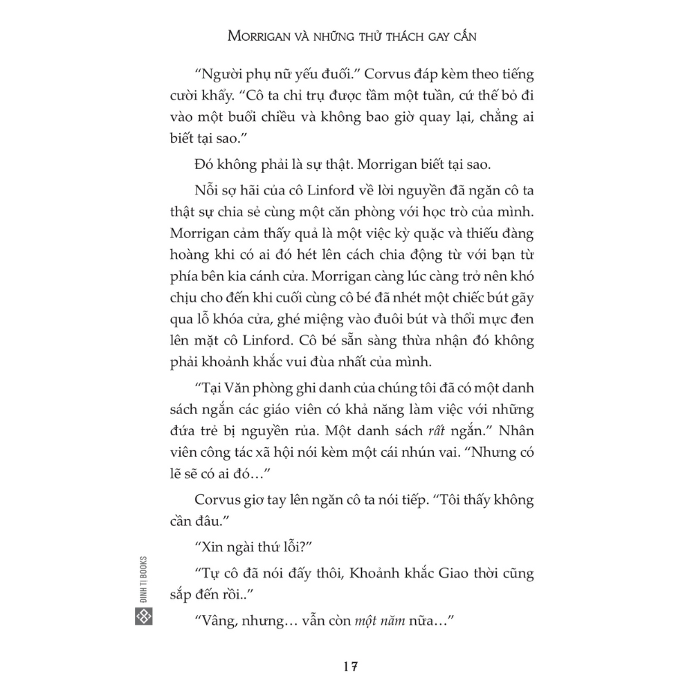 Sách Xứ Nevermoor Diệu Kỳ - Morrigan Và Những Thử Thách Gay Cấn