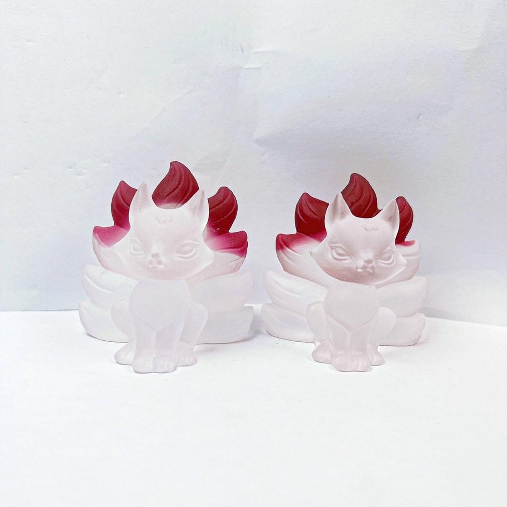 Tượng Hồ Ly Lưu Ly Cao Cấp - Size mini Siêu Xinh