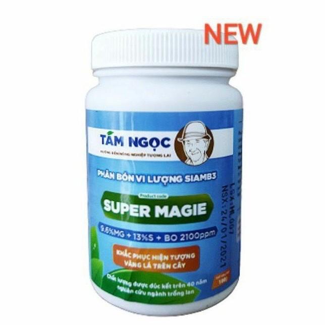 Super Magie phân bón hoa lan thầy Tám Ngọc khắc phục vàng lá trên cây