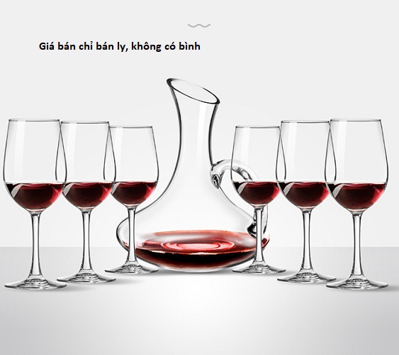 Ly Thủy Tinh Madison Red W.I.N.E 425ml | 1015R15 , 350ml | 1015W12 , Nhập Khẩu Thái Lan