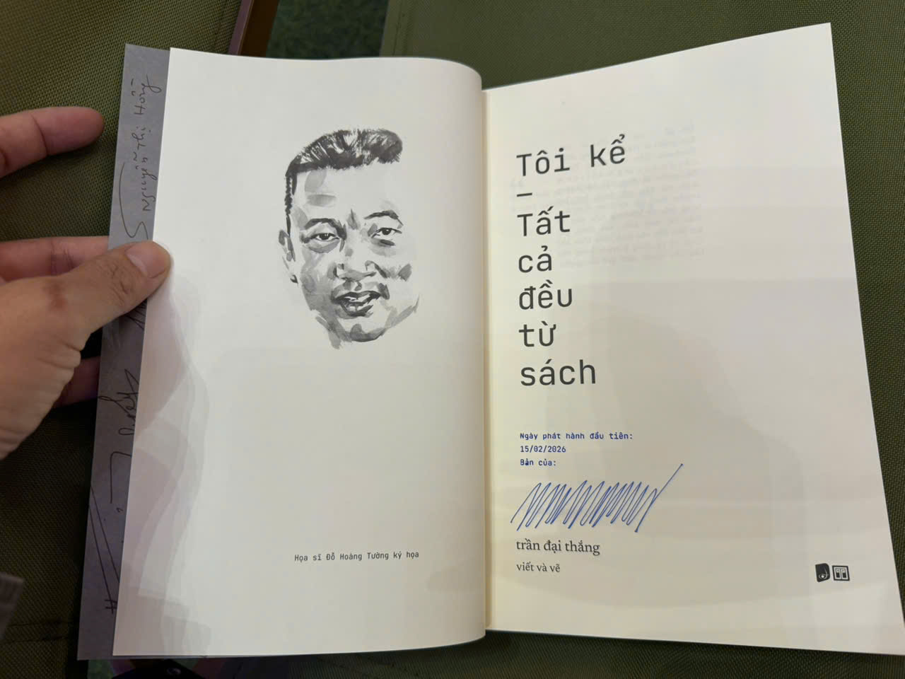 (Chữ ký tác giả) TÔI KỂ - Tất Cả Đều Từ Sách - Trần Đại Thắng Viết Và Vẽ - Đông A