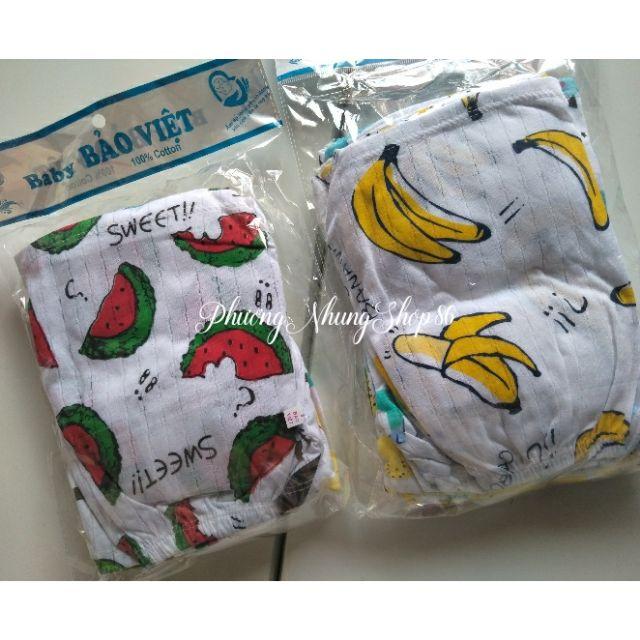 Set 10 Quần cotton giấy cho bé 4 - 14kg