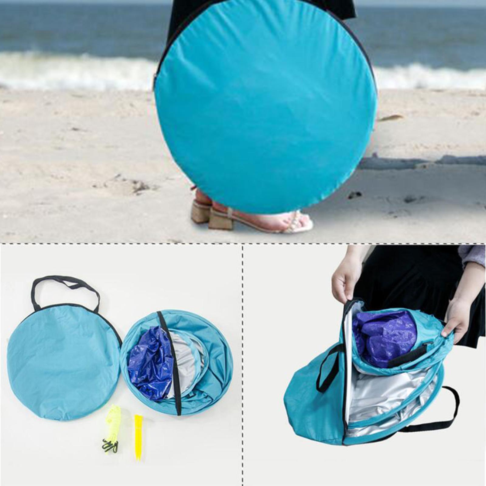 Baby Beach Tent, Automatic Popup Baby Tent with Pool for Beach, UPF 50+ Protection Summer Shade Tent , Sun Baby Beach Umbrella for Infant under Age 3